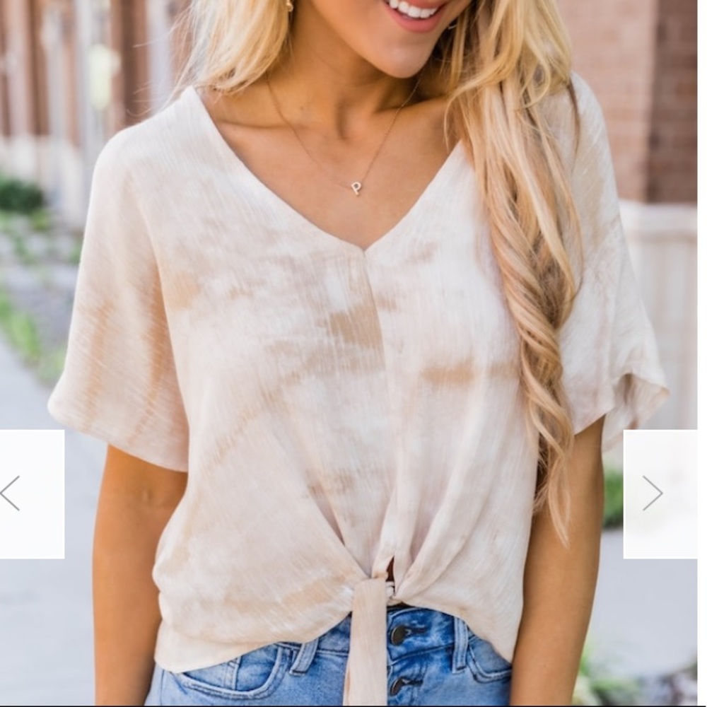 Pink Lily Blissful Daydreams Blouse